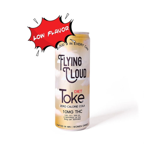 "DIET TOKE" SUGARFREE COLA 4-PACK - LOW FLAVOR